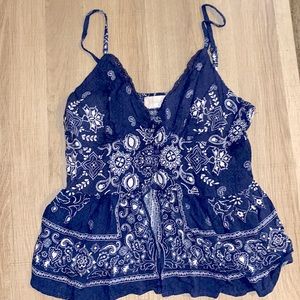 Women’s bandana tank.